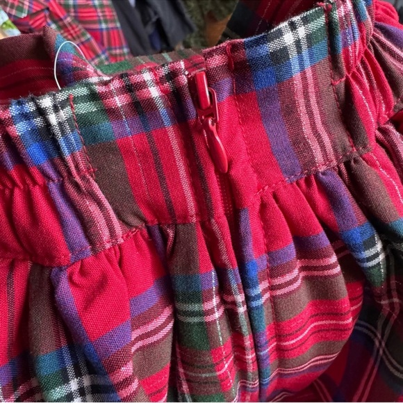 NWT Buru Teagan Shimmer Tiered Ruffle Full Length Side Seam Pocket A-Line Skirt - Picture 9 of 9